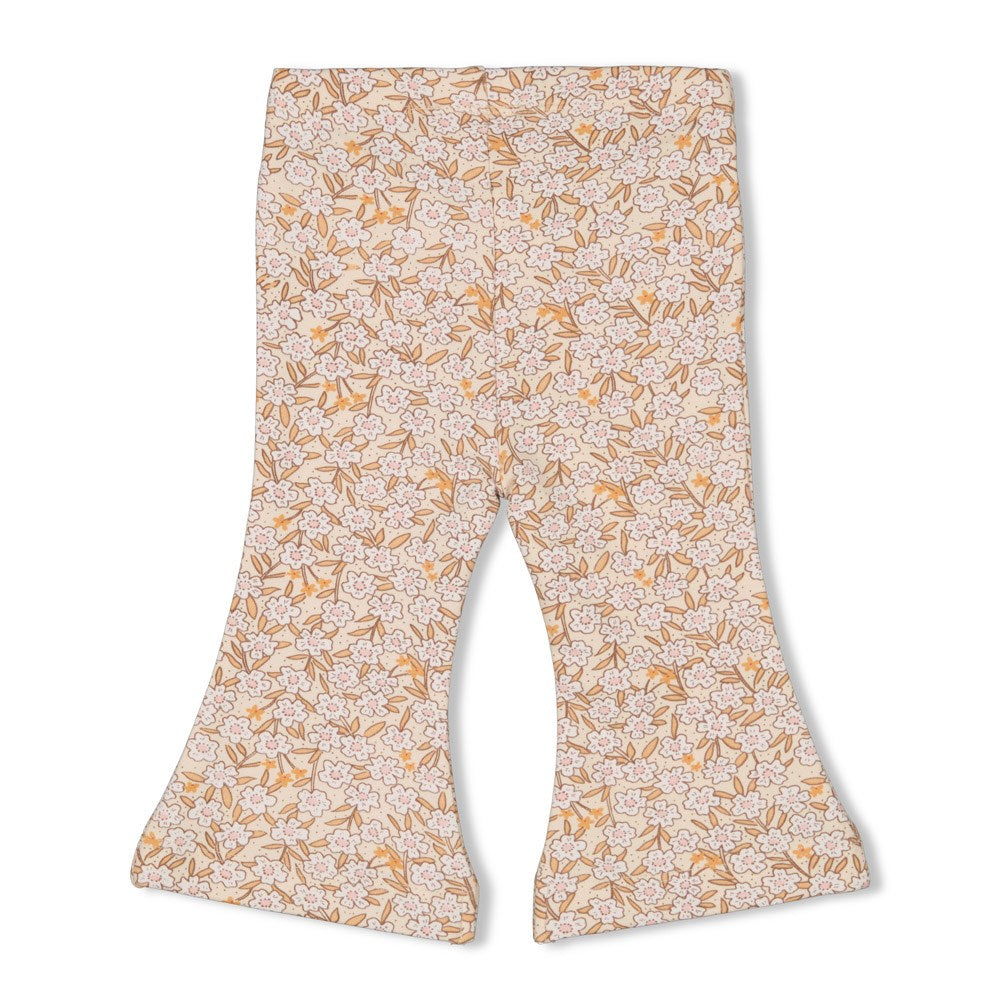 Feetje flare broek Flower field